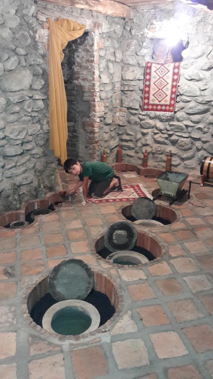 Guest House Gzirishvili Kvareli Esterno foto